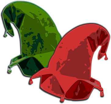 Hat, Pointed Hat, Clothing, Jester - Elf Hat Clip Art (364x340)