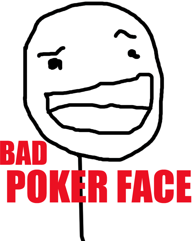 Stressed Out Images - Poker Face Meme Gif (638x800)