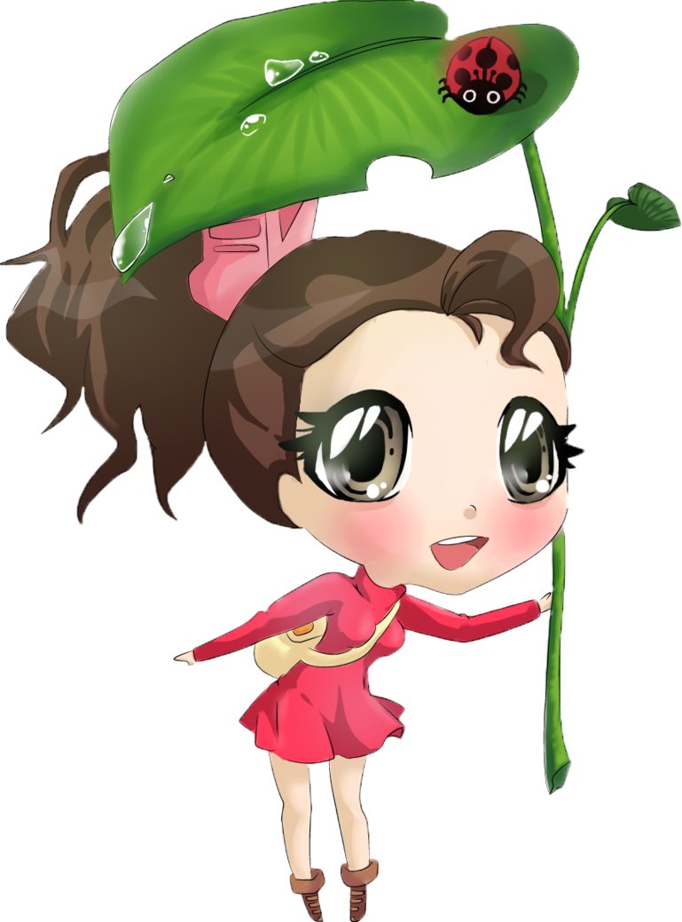 Arrietty's Umbrella By Raimbownyan - Cartoon (769x1039)