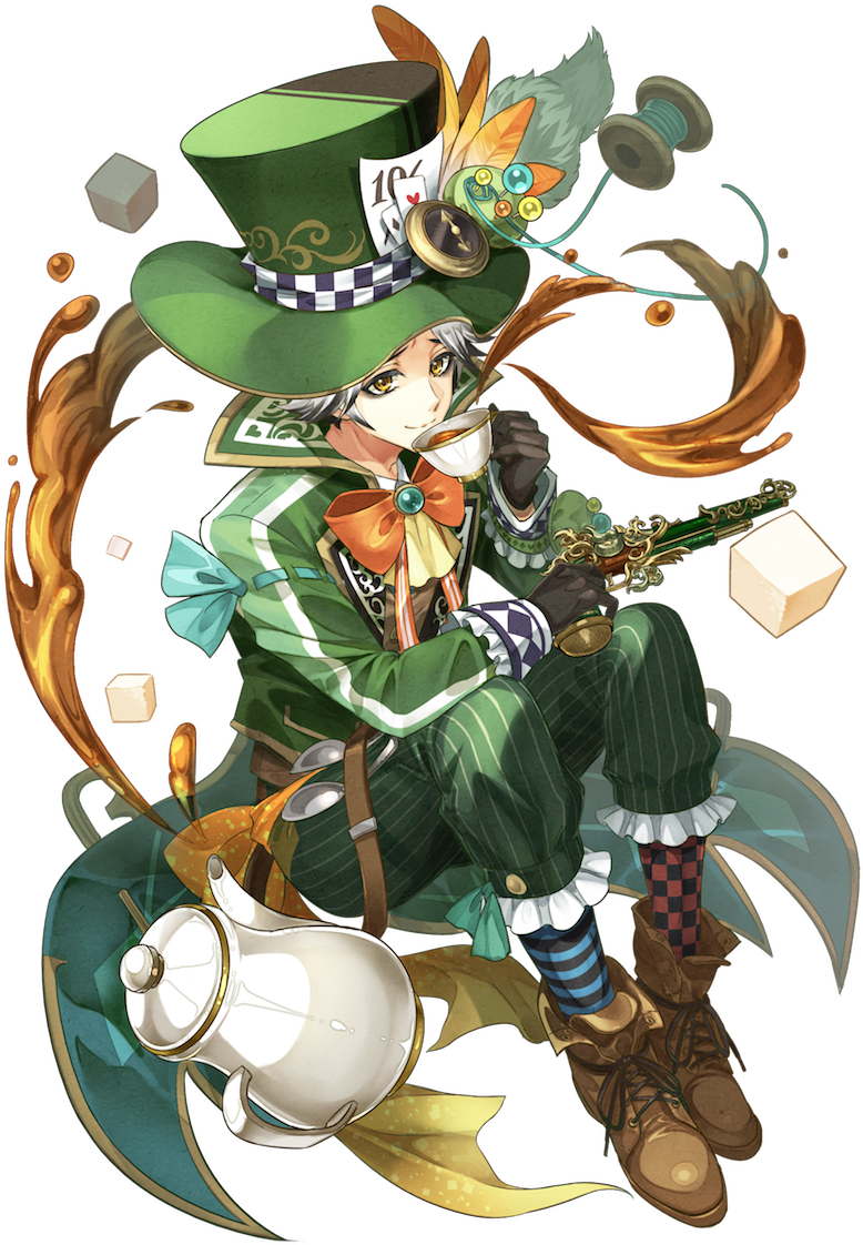 Character Illustrationrabbit Holecharacter Ideascharacter - アリス 帽子 屋 イラスト (800x1123)