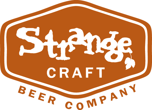 *strange Craft Amber Logo - Strange Craft Beer Logo (593x428)