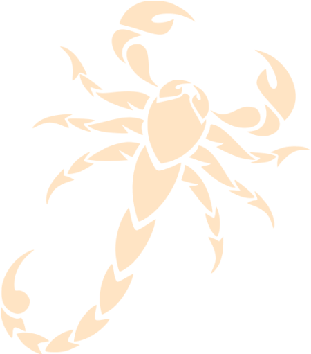 Bisque Scorpion Icon - Scorpion White (512x512)