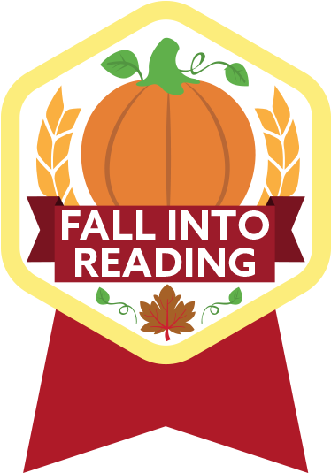 Picture Of Reading Challenge Badge - Pumpkin (375x549)