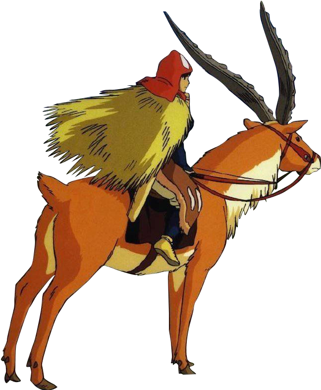 Pin By Emily On Studio Ghibli - Princess Mononoke Ashitaka (670x795)