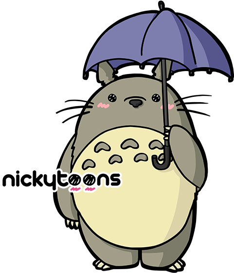 Totoro By Nickytoons - Nickytoons (652x650)