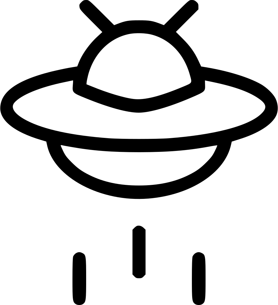 Png File - Flying Saucer (894x980)