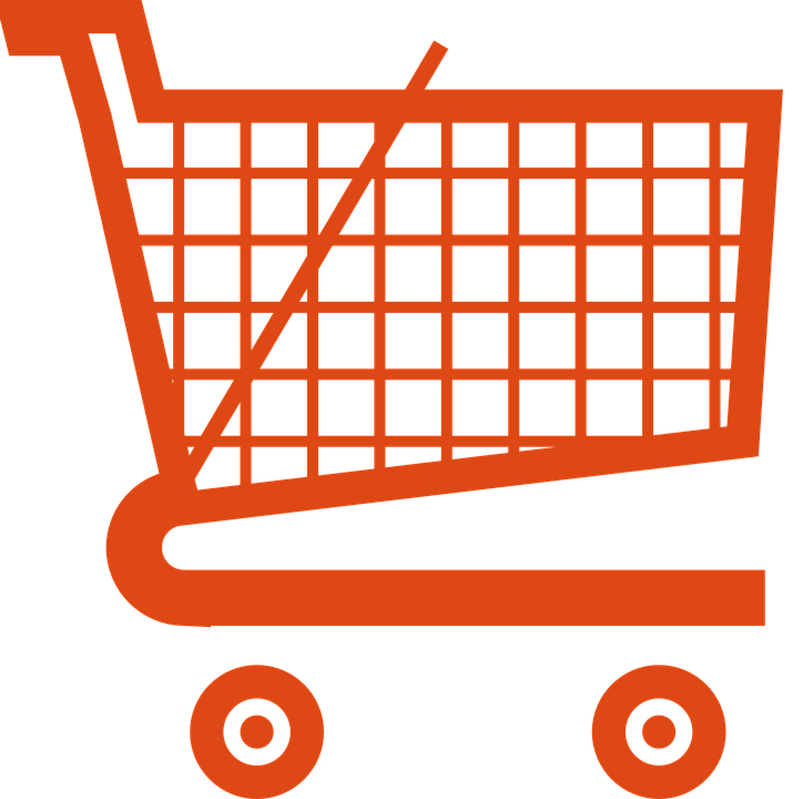 Shopping Basket Cliparts 12, Buy Clip Art - Shopping Trolley Png (715x720)