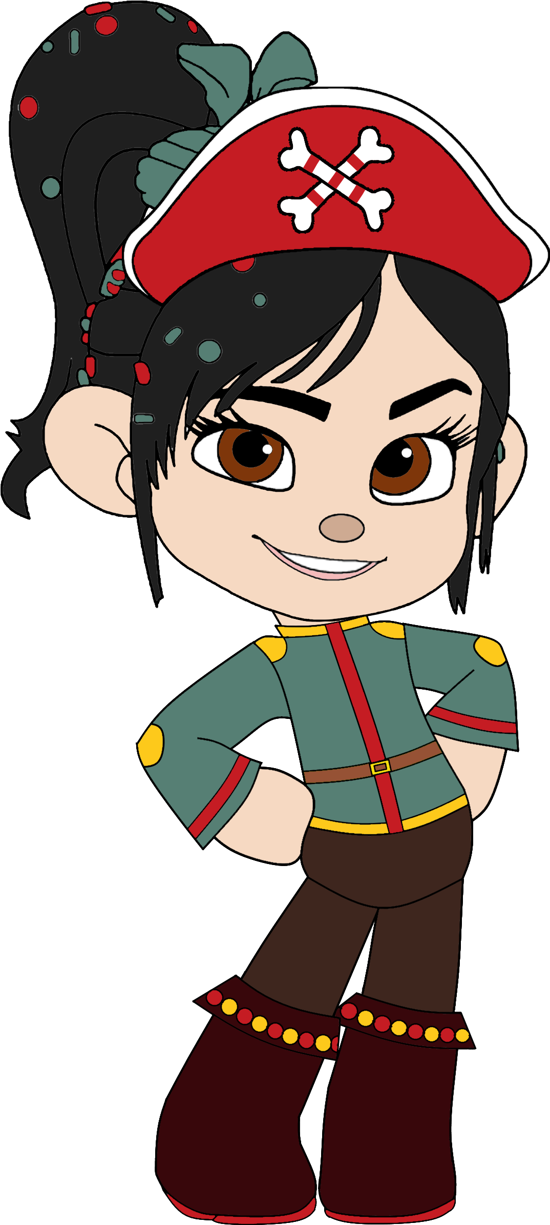 Vanellope's Adventures Images Vanellope As A Pirate - Princess Vanellope Von Schweetz (1120x2440)