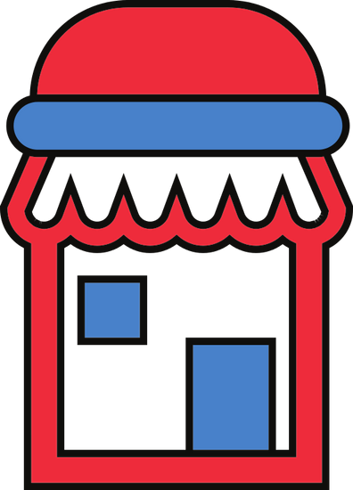 Store Building Vector Icon Illustration - Store Building Vector Icon Illustration (396x550)