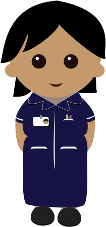 This Is A Sister This Is A Senior Male Nurse Called - Nurse Uniform (361x512)