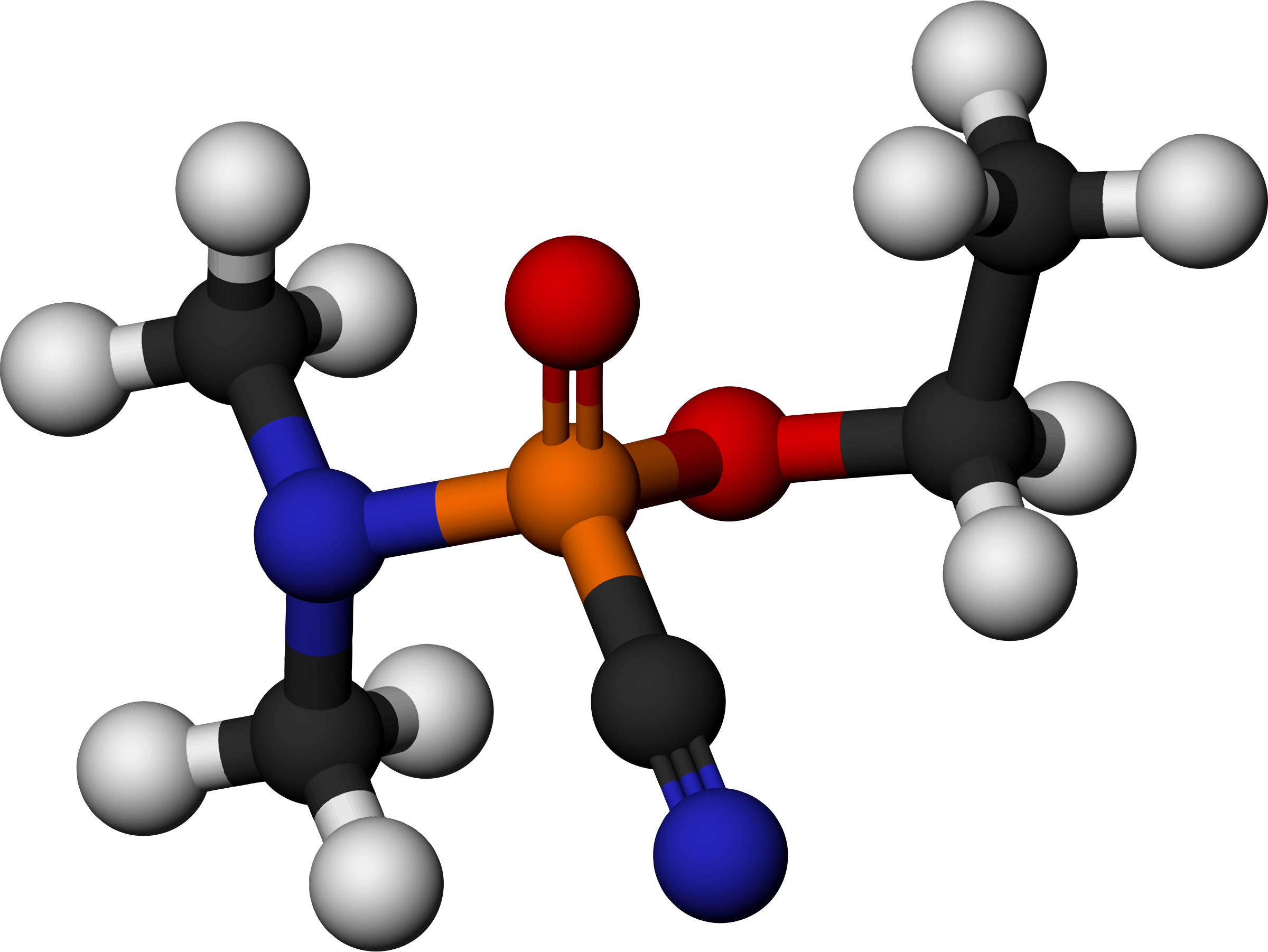 Molecules - Tabun Chemical Structure (2400x1802)