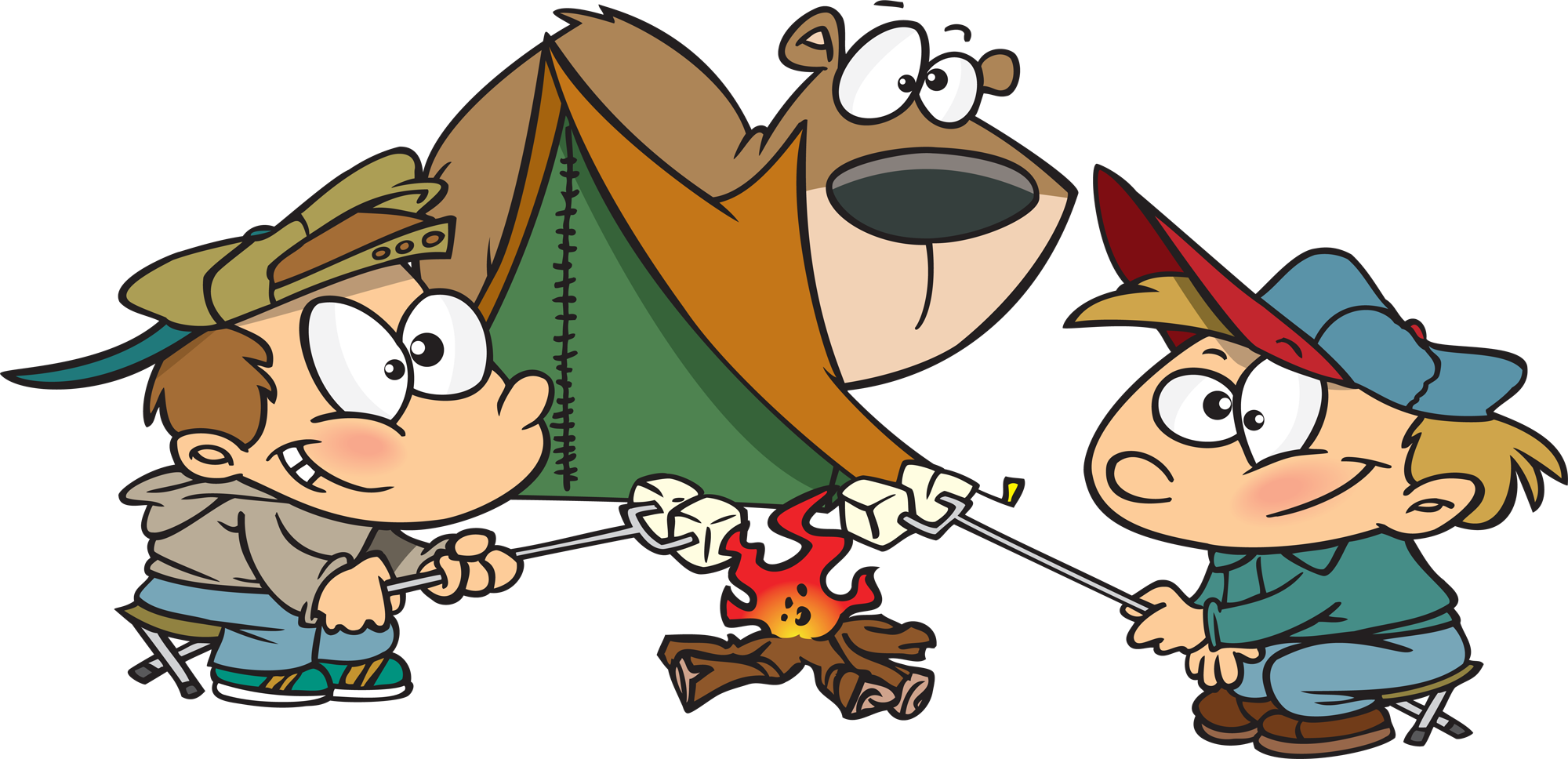 Camping Cartoons Free Download Clip Art - Camping Tshirt Camping Is Intents (2000x968)