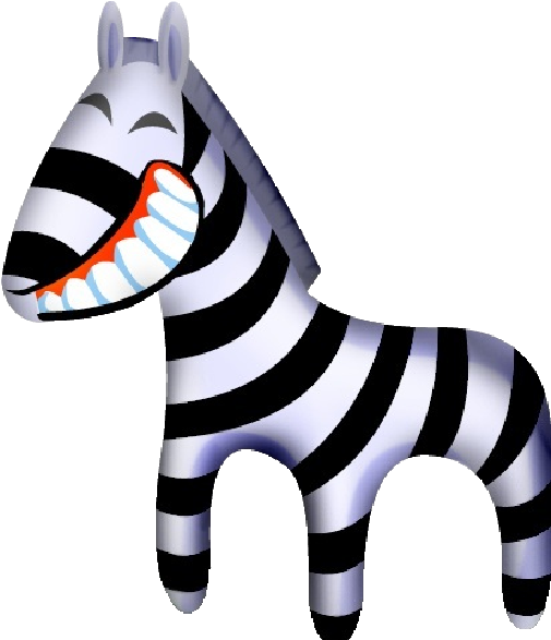 Cartoon Zebra 600*600 Transprent Png Free Download - Cartoon Zebra 600*600 Transprent Png Free Download (600x600)