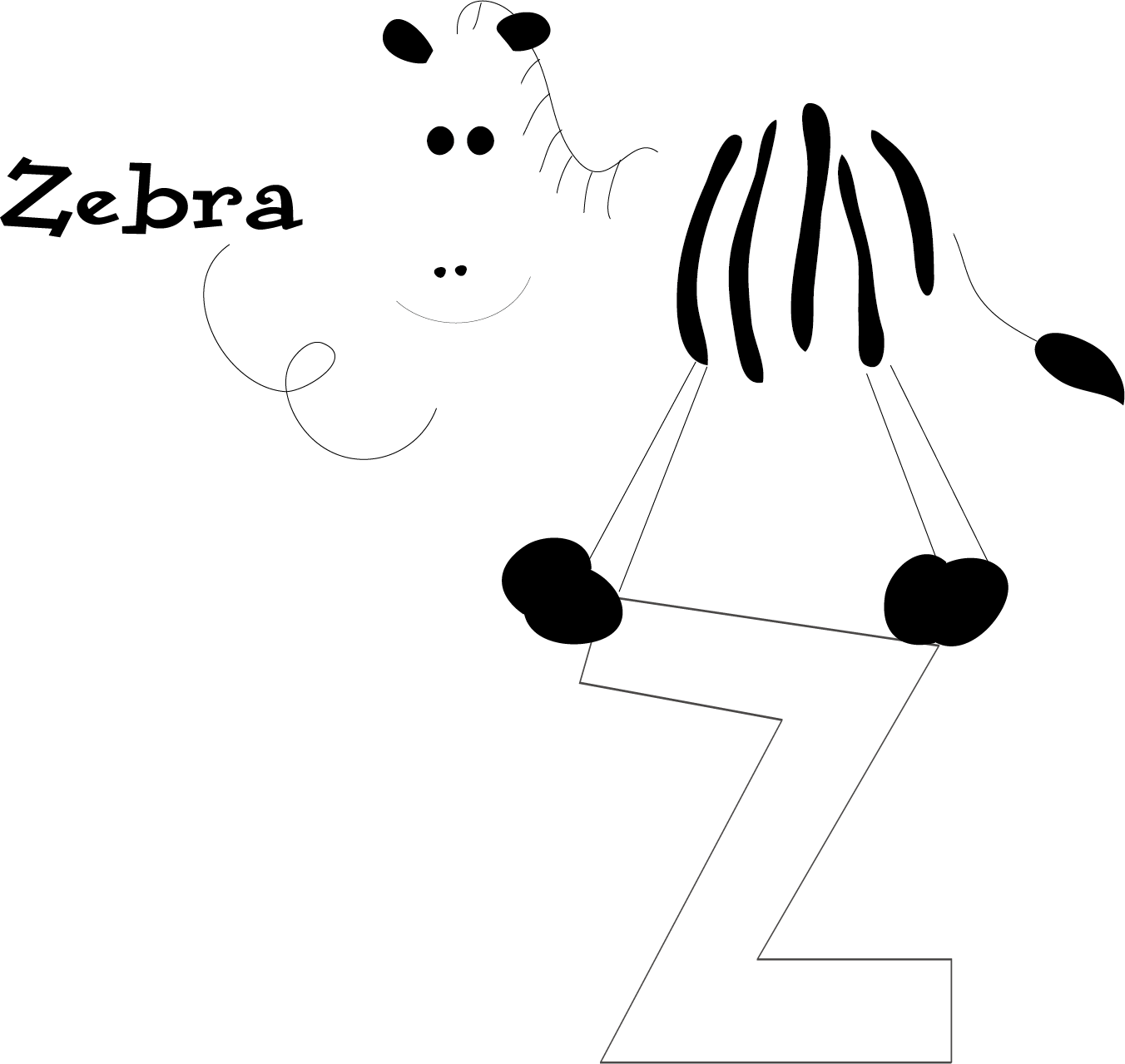 Letter Z Euclidean Vector - Letter Z Euclidean Vector (1352x1279)