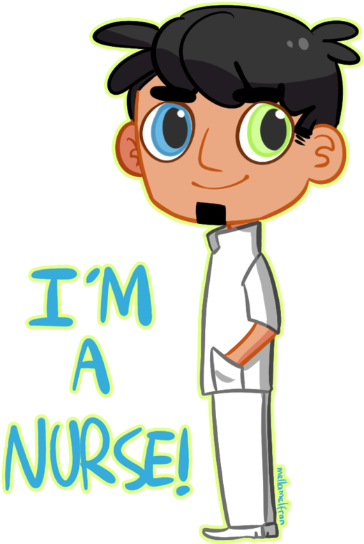 I Am A Nurse By Mellamelfran - Am A Nurse (800x1066)