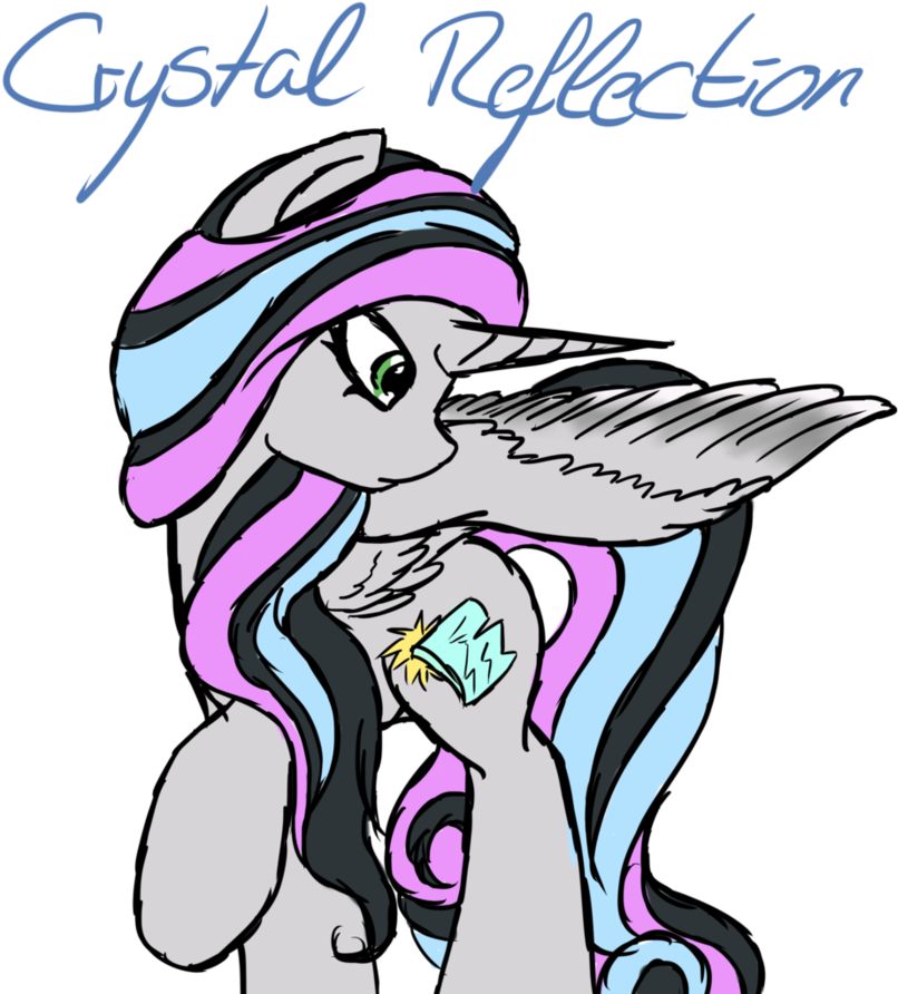 Crystal Reflection By Muserkikki - Illustration (894x894)