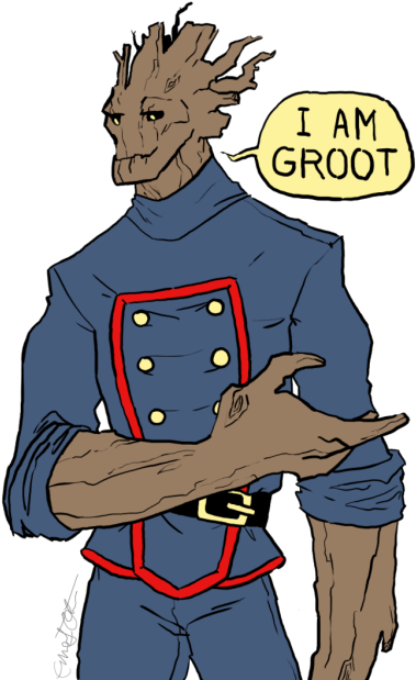 Cf Snazzy Groot - Know Your Meme (399x641)