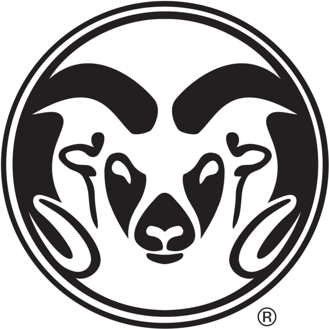 Colorado State Rams Nfl Helmet Logos Clip Art Colorado - Cricut (695x695)
