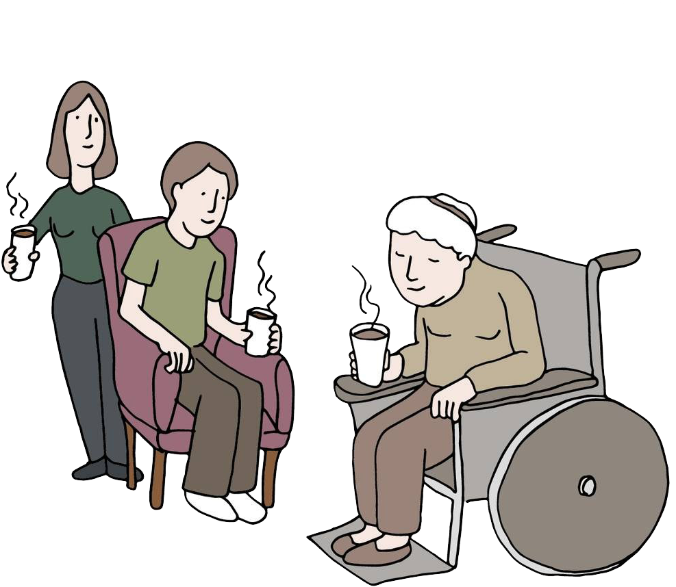 Nursing Home Care Old Age Home Clip Art - Nursing Home Care Old Age Home Clip Art (1000x1000)
