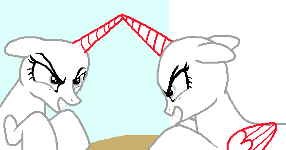 Evil Reflection- Free Base By Ponybasesaremagic - Mlp Base Reflection (588x309)