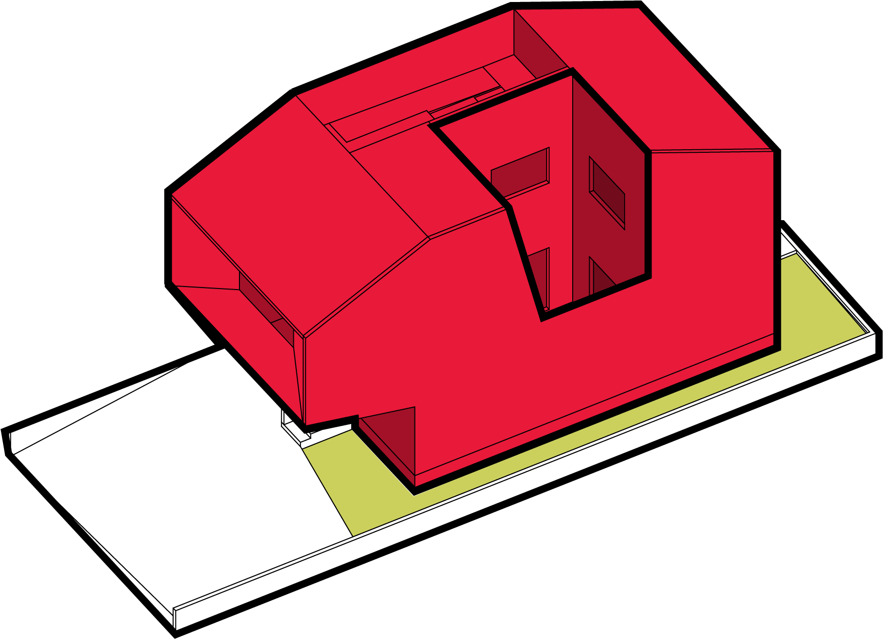 Hansha Reflection House - Architecture (1920x1920)