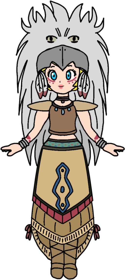 Guardian Eatos By Katlime - Painting (687x1164)