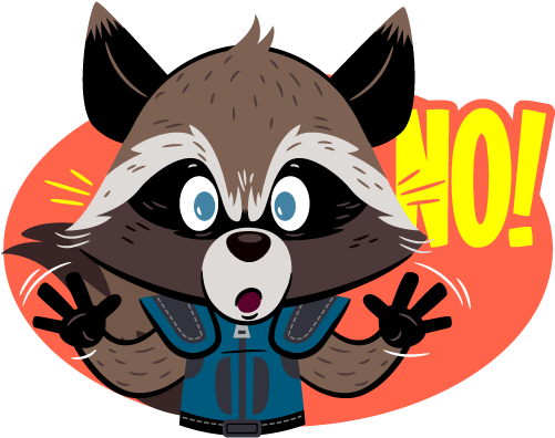 Available Now At The Facebook Sticker Page - Guardians Of The Galaxy Groot Stickers Facebook (500x500)