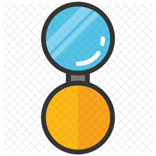 Compact Powder Icon - Oh Noes Emoticon (512x512)