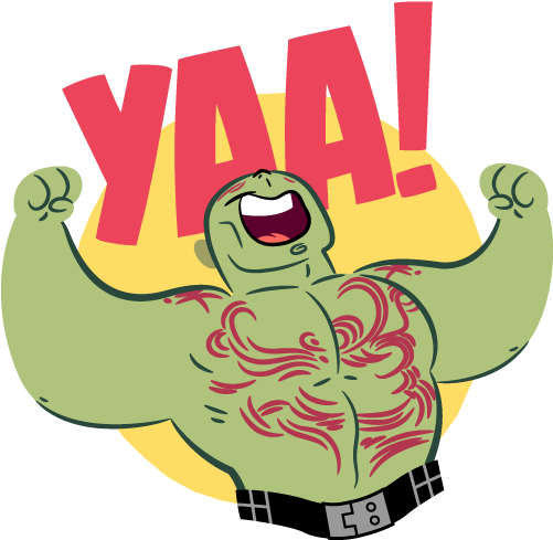 Available Now At The Facebook Sticker Page - Facebook Messenger (500x500)