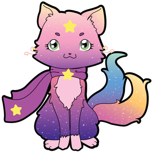 Galacat, The Guardian Of The Galaxy And Protector Of - Cartoon (498x498)