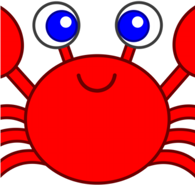 Daufuskie Crab Co - Cartoon Crab (400x400)