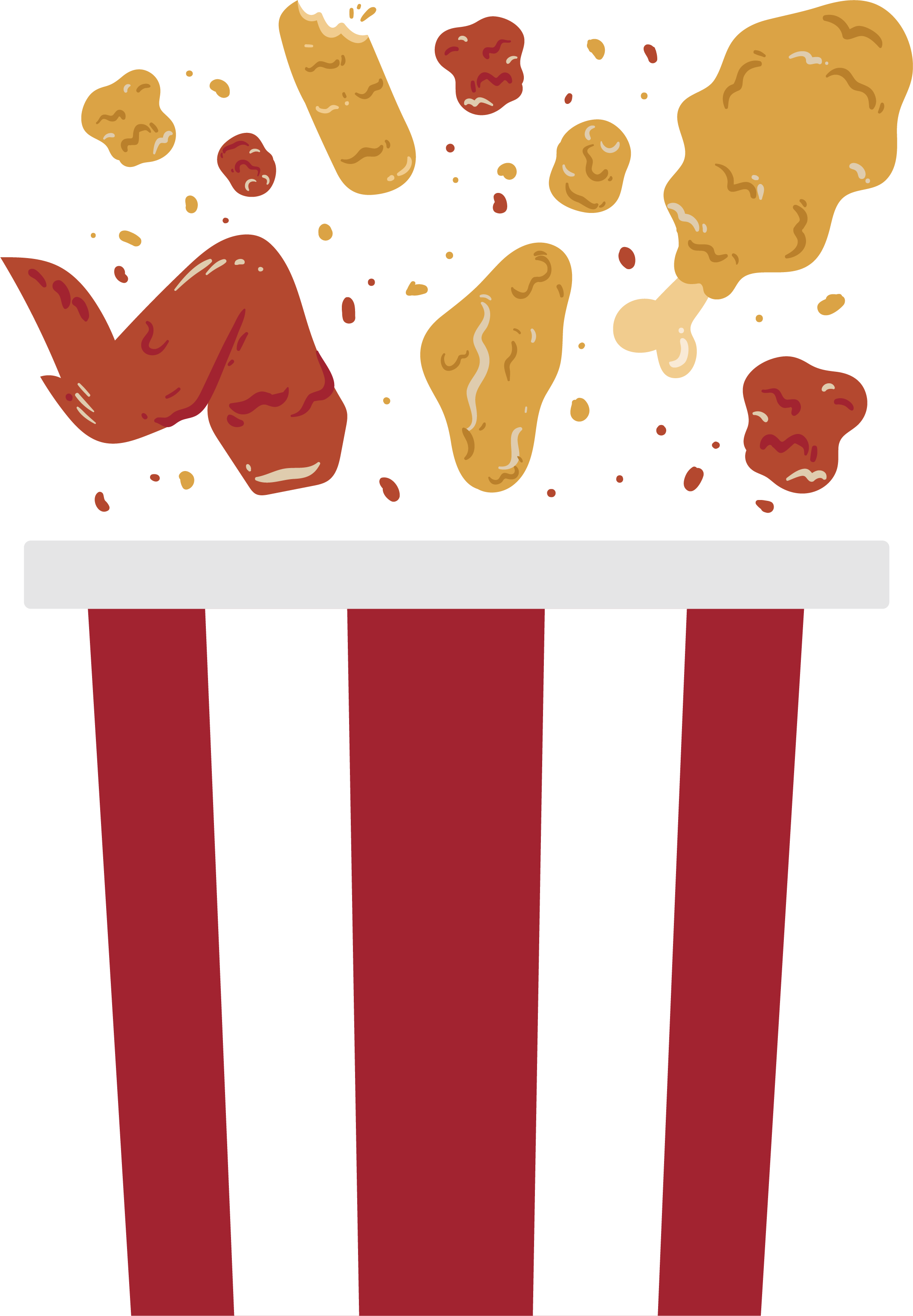 Crispy Fried Chicken Junk Food Frying - Fried Chicken (2142x3090)