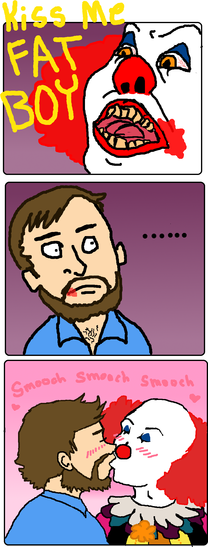 Kiss Me Fat Boy By Absolutley-delish - Deviantart (900x2300)