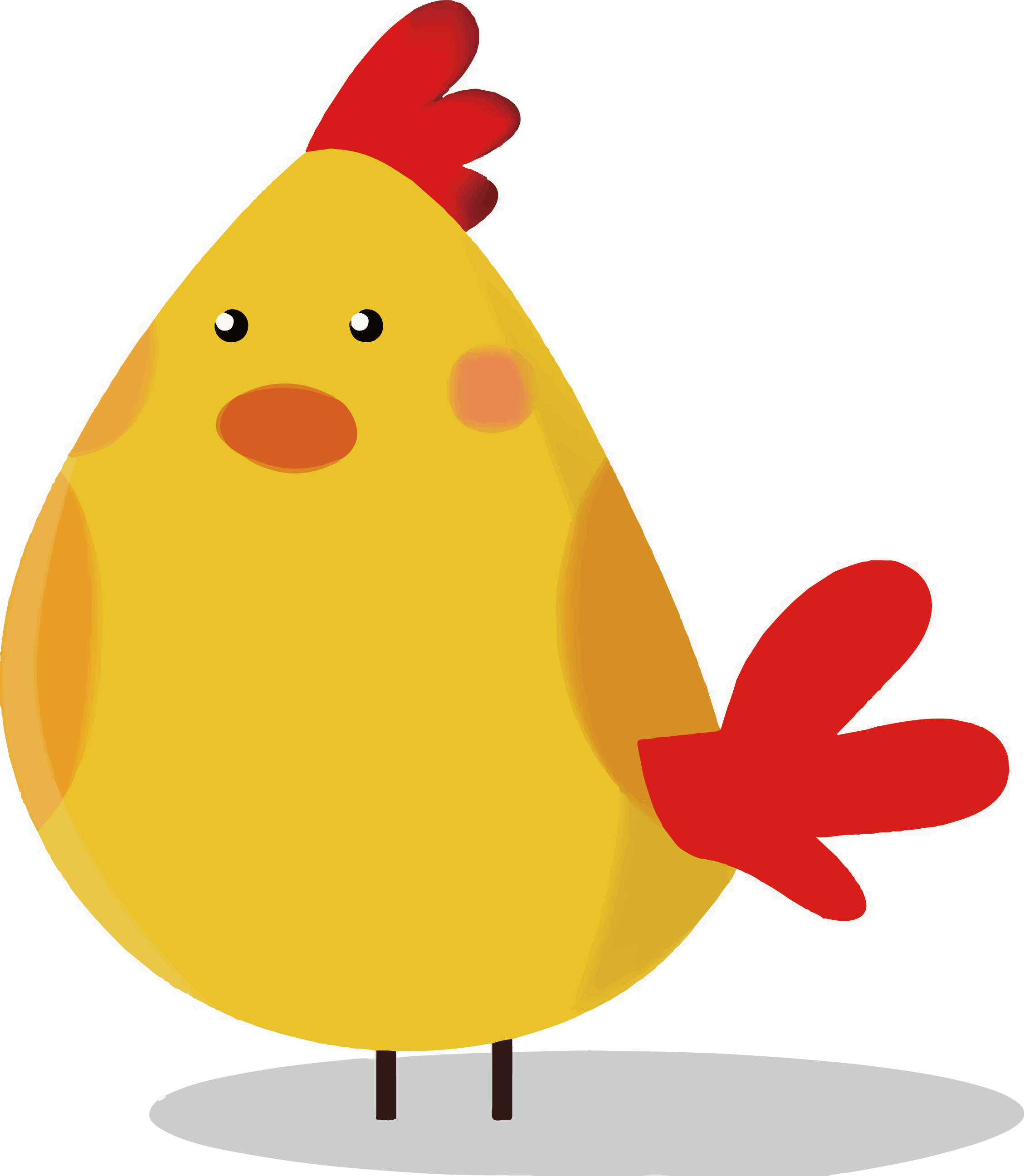 Chicken Adobe Illustrator Illustration - Chicken Adobe Illustrator Illustration (2258x2594)