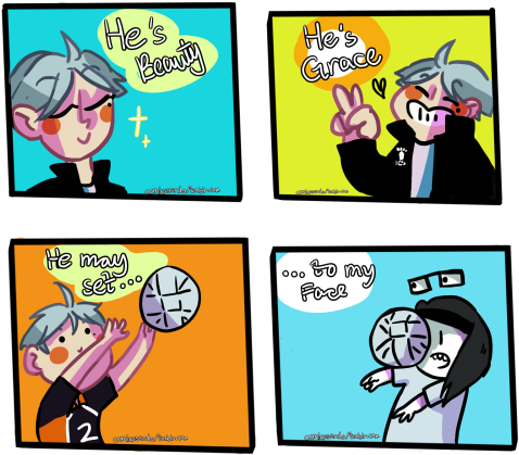 Tests Out Firealpaca - Cartoon (500x438)