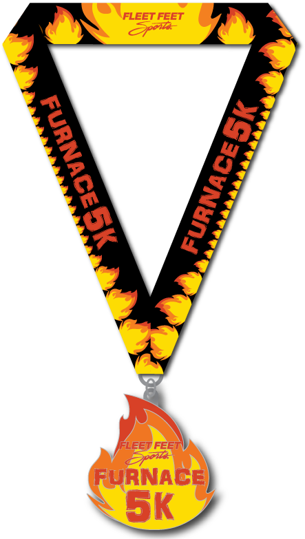 Furnace 5k Will Have Finisher Medals - Celebrating (612x792)