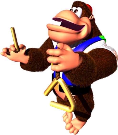 Chunky Kong Tumblr - Donkey Kong 64 Chunky (500x573)