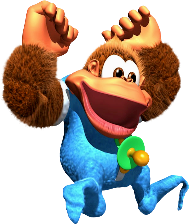 Depuis Ce Temps, Ce Kong Est Tombé Dans L'oubli, Son - Kiddy Kong Meme (649x759)