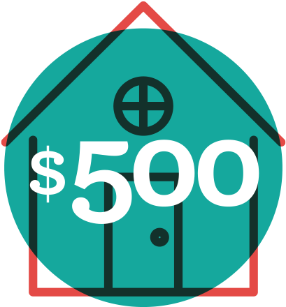 Safe Shelter For 20 Days For One Youth - Circle (500x500)