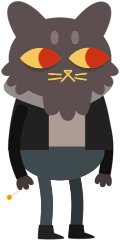 Bruce - Night In The Woods Cat (512x512)