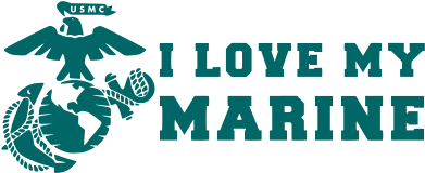 I Love My Marine United States Marine Corps Eagle, - Eagle Globe And Anchor (400x400)