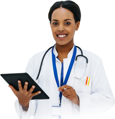 Following The Consultation With Our Doctor, A Written - Medecin Femme Africaine (457x746)