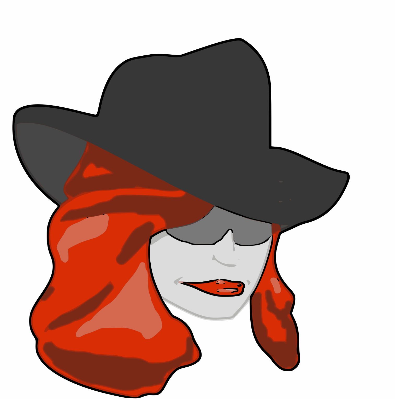 Big Image - Female Detective Hat (1697x2400)