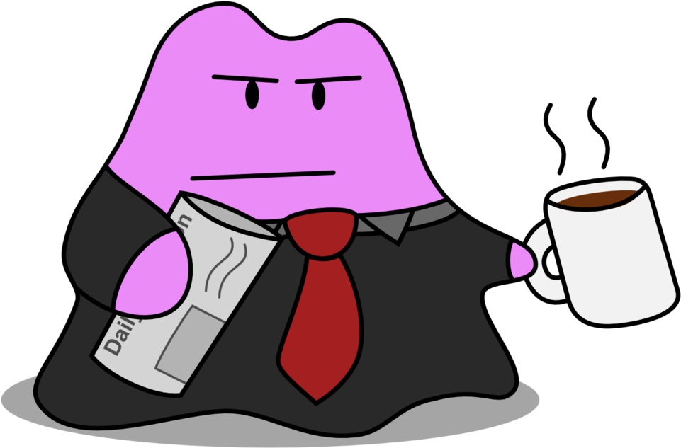 Ditto Pokemon With Coffee (1024x768)