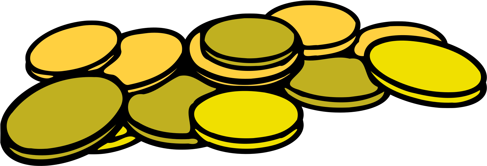 Gold Coin Silver Coin Clip Art - Gold Coin Silver Coin Clip Art (2400x3737)