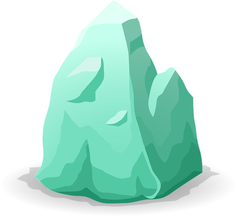 Iceberg Cliparts 16, Buy Clip Art - Cartoon Iceberg Transparent Background (891x720)