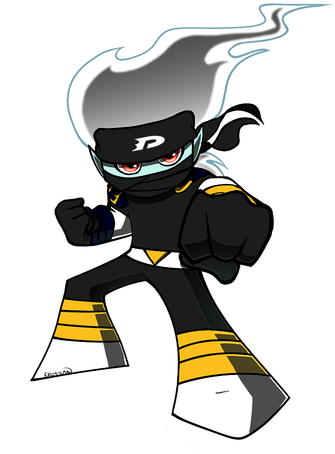 Cute Ninja Chibi For Kids - Cartoon (703x961)