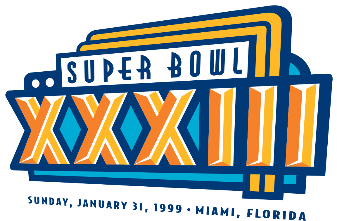 Clip Art Super Bowl Xviii Images Gallery - Super Bowl Xxxiii Logo (1200x802)