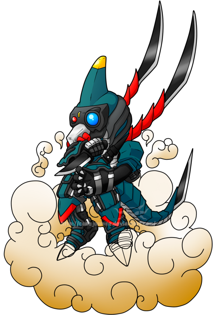 The Ninja Unit Of The D Brigade La Unidad Ninja De - Cartoon (726x1100)