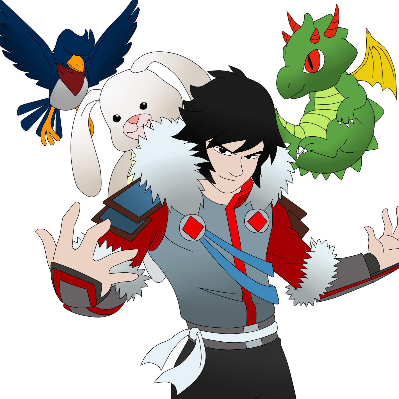 My - Ninja Saga Character Png (1600x1600)